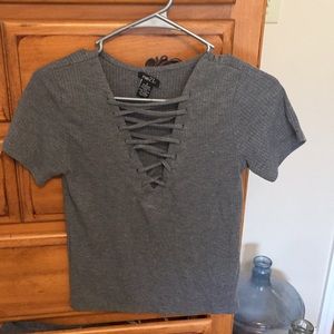 Rue 21 grey shirt